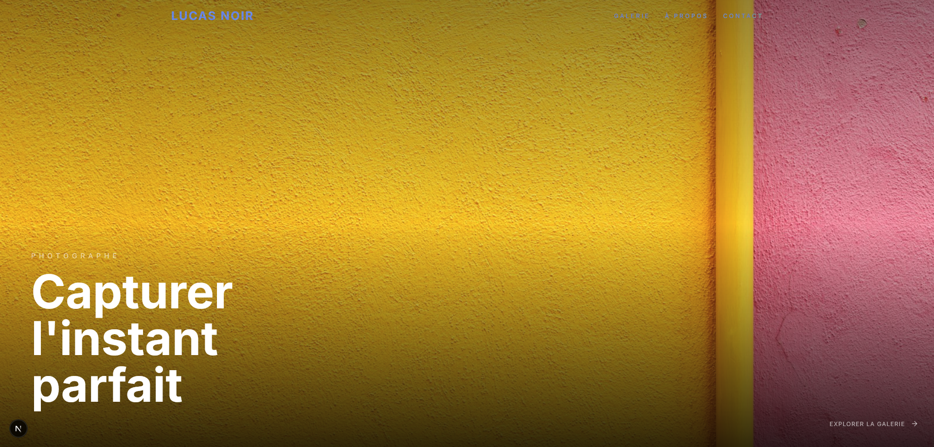 Lucas Noir — Portfolio Photographe